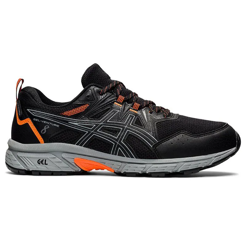 Asics GEL-VENTURE 8 Waterproof Black/Orange-3